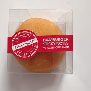 Passport Collection Hamburger Sticky Notes